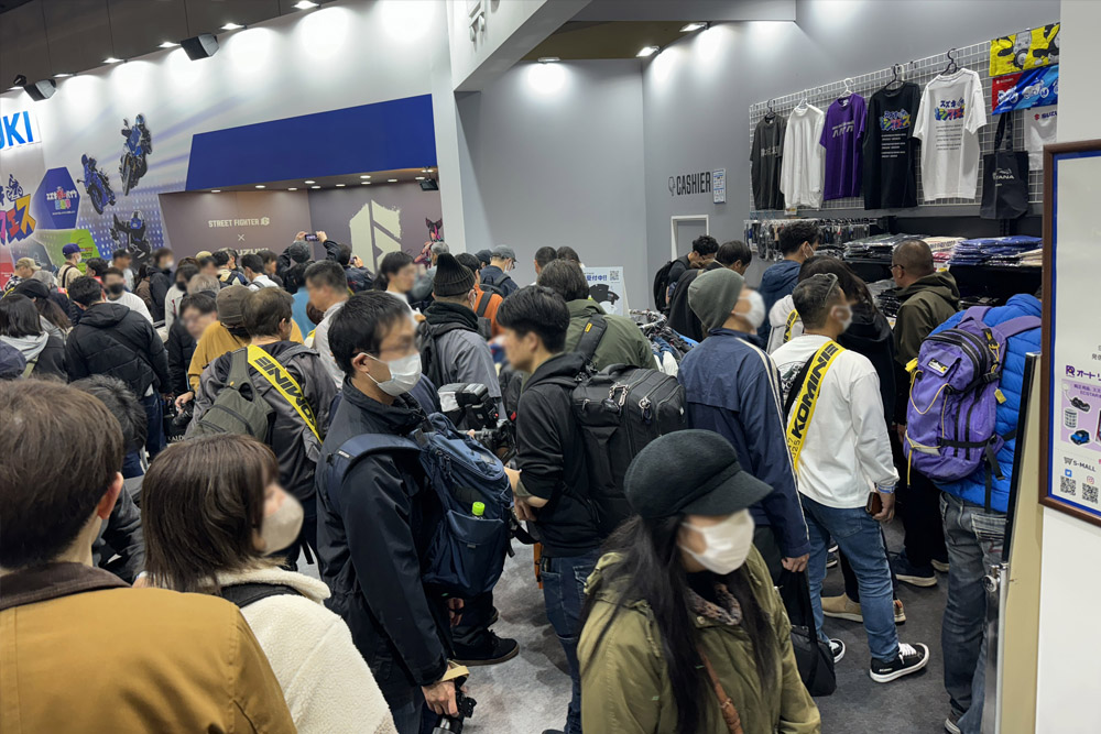 スズキ株式会社 東京モーターサイクルショーブース 9枚目