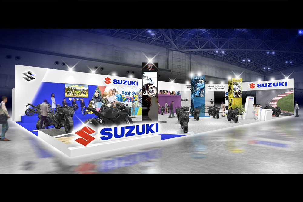 スズキ株式会社 東京モーターサイクルショーブース 12枚目
